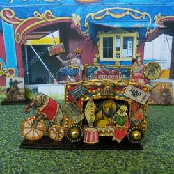 Circus for the dollhouse. Miniature circus.1:12 scale.