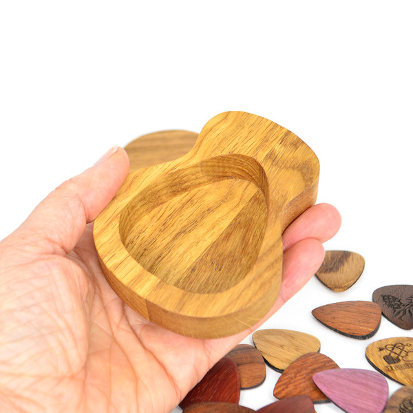 wooden picks case
