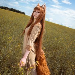 spice and wolf  holo cosplay dress - made to order