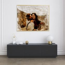 lgbt couple gift, lesbian couple gift, mrs and mrs, lesbian gift, gay gift, lesbian gift, lesbian couple portrait, lesbi