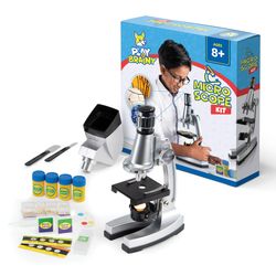 Play Brainy 33 pc Kid's Microscope Set