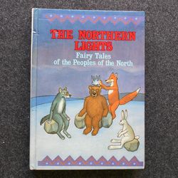 Soviet Literature children book in English kids books 1989 USSR. Northern lights. fairy tales