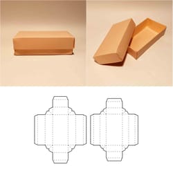 box with lid template, rectangle box with lid, storage box with lid, svg, pdf, cricut, silhouette, 8.5x11, a4, a3, dxf