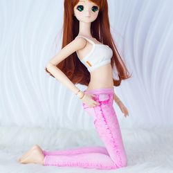 Clothes for Smartdoll, Pink jeans for Smart doll