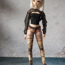 Postapocalyptic clothes for Smartdoll, Smart doll leggings