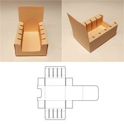 card display stand template, display card, card display rack, display card holder, svg, pdf, cricut, silhouette, 8.5x11