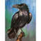 raven-painting-oil-canvas-bird-wall-art
