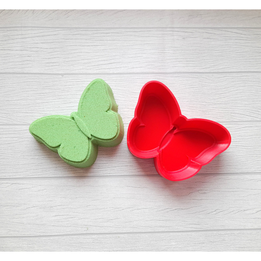 Butterfly Bath Bomb Mold 3D model