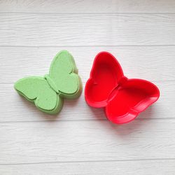 butterfly bath bomb mold stl file for 3d printing