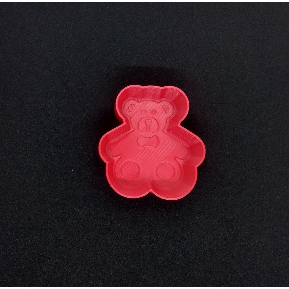 Teddy bear Bath Bomb Mold STL File