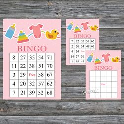 Baby toys bingo cards,Baby toys bingo game,Baby toys printable bingo cards,60 Bingo Cards,INSTANT DOWNLOAD--316