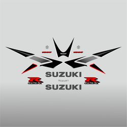 Graphic vinyl decals for Suzuki GSX-R 1000 motorcycle 2005-2006 bike stickers handmade