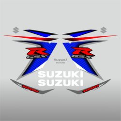 Graphic vinyl decals for Suzuki GSX-R 1000 motorcycle 2007-2007 bike stickers handmade
