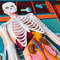 Full set realistic (skeleton and organs) Human Anatomy, Medical model Human body vector, Montessori science teaching p