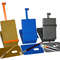 Plastic easels of various colors