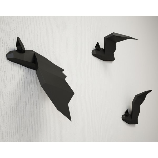 Papercraft Bat, DIY paper craft project, how to make ideas, - Inspire ...