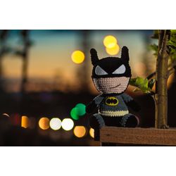 Crocheted Batman toy from marvel/ds comic the perfect gift