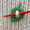 Green wood shawl pin Knitting scarf stick Wooden scarf pin.jpg