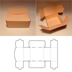 clutch box template, purse box, mailing box, shipping box, shipping container, corrugated box, 8.5x11, a4, a3, svg pdf