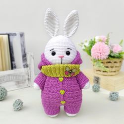 Amigurumi bunny pattern - Crochet bunny rabbit pattern - English PDF pattern