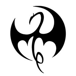 Marvel's Iron Fist Logo-Iconic Symbol of Power | SVG & PNG