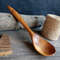 Handmade wooden spoon from natural apricot wood - 03
