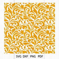 Western Floral Pattern SVG, Cutting Files