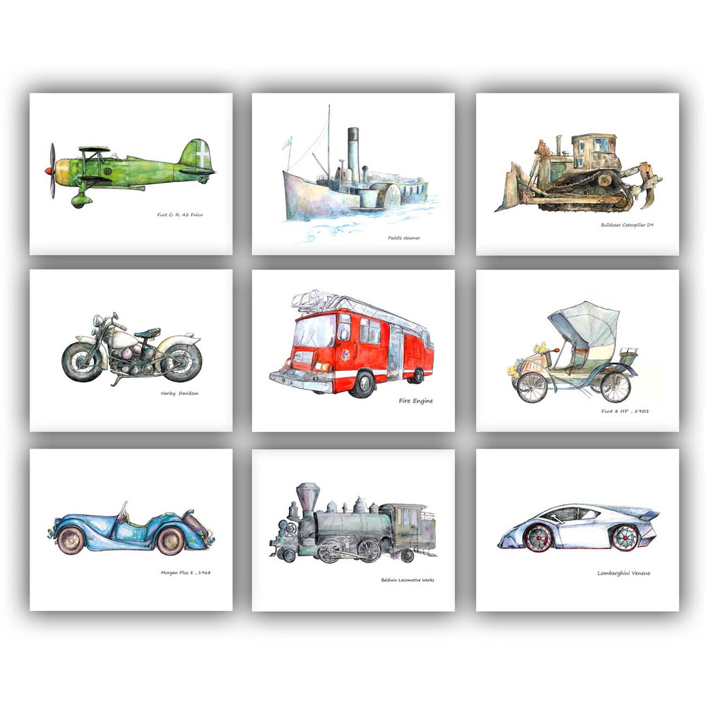 vintage-transportation-theme-prints.jpg