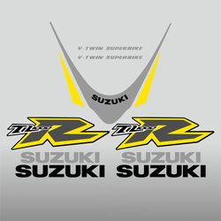 Graphic vinyl decals for Suzuki TL 1000 motorcycle 1998-2002 bike stickers handmade