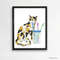Calico Cat Print Cat Decor Cat Art Home Wall-50-1.jpg