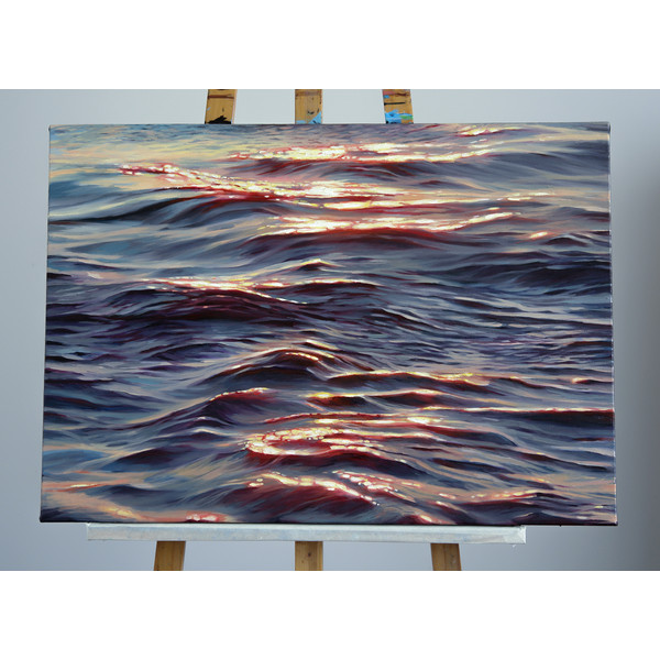 Abstract sunset seascape oil painting on canvas.jpg