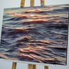 Abstract sunset seascape waves oil painting on canvas 1.jpg