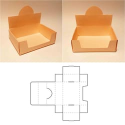 display box template, retail box, countertop display, counter box, shelf box, svg, dxf, pdf, cricut, silhouette, 8.5x11