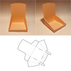 display stand template, counter stand, countertop stand, counter top stand, svg, pdf, cricut, silhouette, 8.5x11, a4, a3