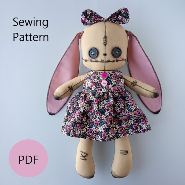 creepy-cute-bunny-doll-in-dress-with-floppy-ears-1