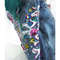 hand painted women jacket-jean jacket-denim jacket-girl fabric clothing-designer art-wearable art-custom clothes 8.jpg