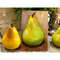 yellow and green pears