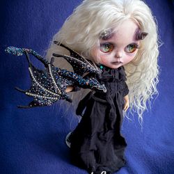 Custom Blythe doll monster girl Cerea by Yumi Camui