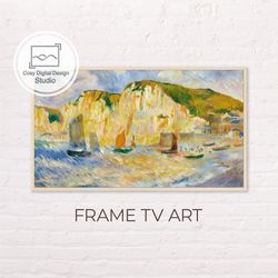 Samsung Frame TV Art | 4k Auguste Renoir Vintage Spring Landscape Art For The Frame TV | Oil paintings