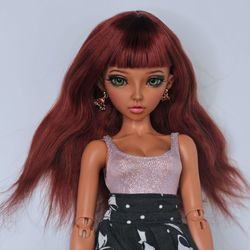 Angora wig for Fairyland Minifee BJD