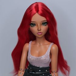 Angora wig for Fairyland Minifee BJD