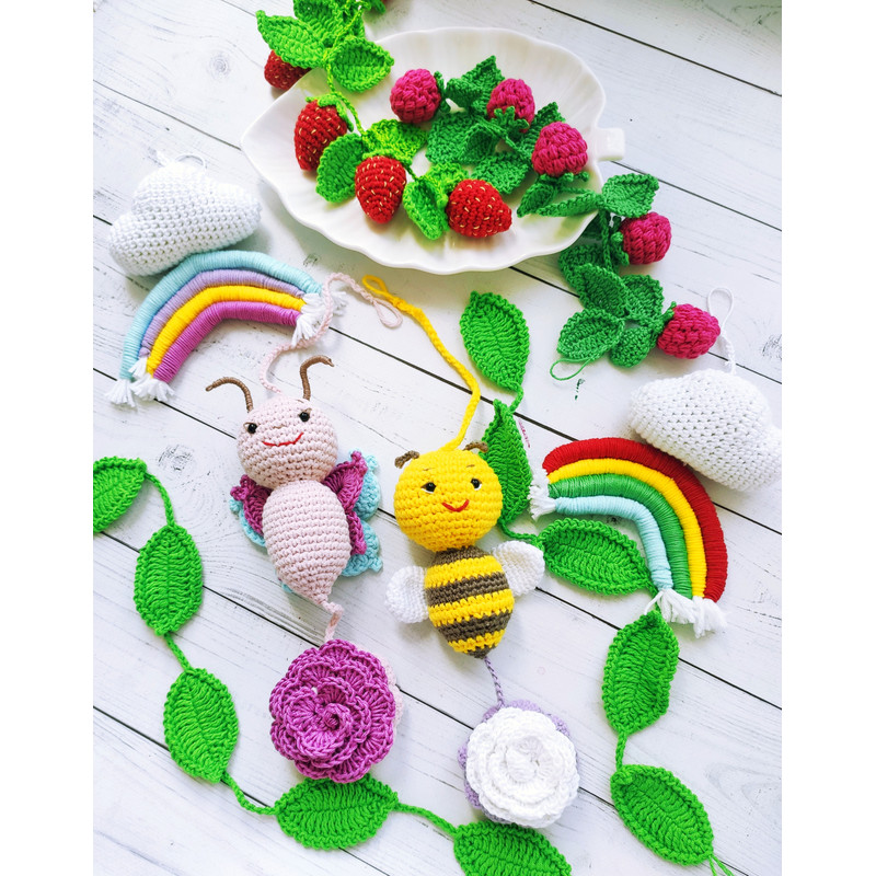 baby Mobile crochet PATTERN