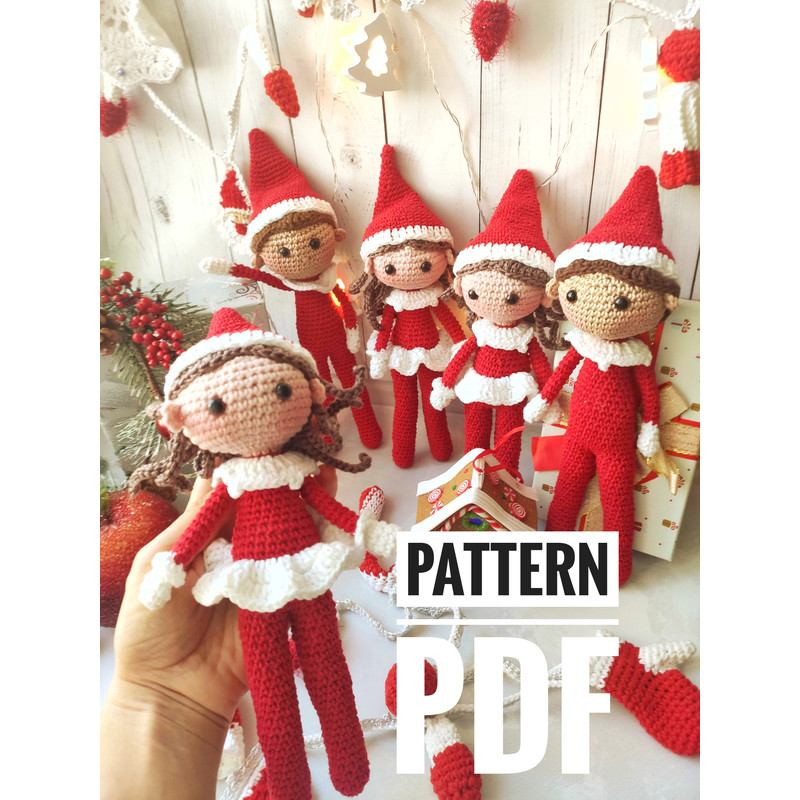 Christmas Elf Crochet PATTERN