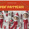Christmas Elf pattern, crochet christmas elf