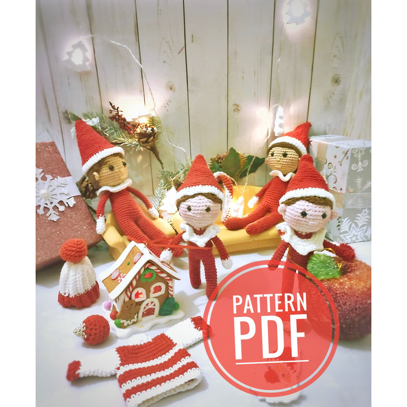 Christmas Elf Crochet PATTERN