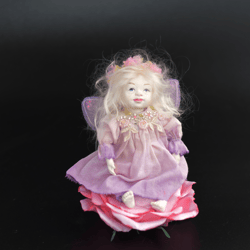 Fairy, Angel, Flower fairy, Handmade interior doll, Porcelain angel