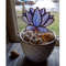 Plant-pot-glass-flower-suncatcher-Glass-lotos-lilie-plant-Stained-glass-flower-Garden-art-2