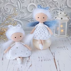 Crochet angel doll. Crochet amigurumi angel. Crochet toy angel. Angel for sale. Angel toys. Doll for sale. Angel dolls.