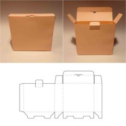 mailing box template, mailer box, postage box, package box, shipping box, 8.5x11, a4, a3, svg, pdf, cricut, silhouette