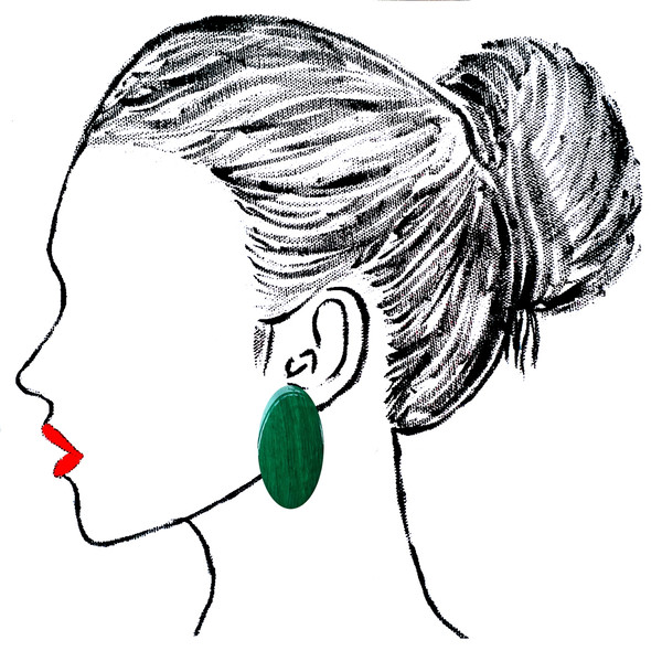 big oval green wooden earrings 3.jpg
